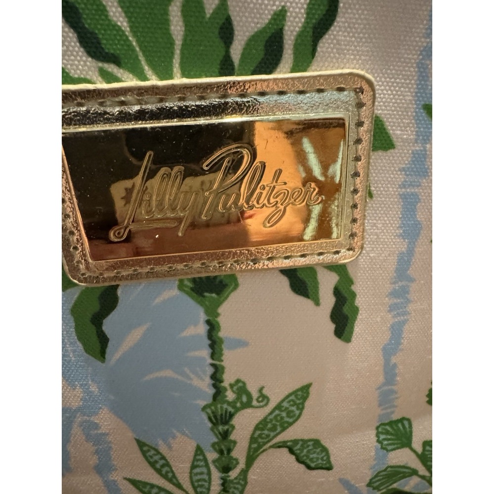 Lilly Pulitzer "Swayin In The Breeze Home" Insulated Wine Carrier Cooler Tote - Picture 3 of 11
